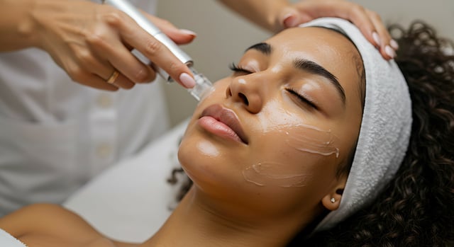 collagen introduction microneedling