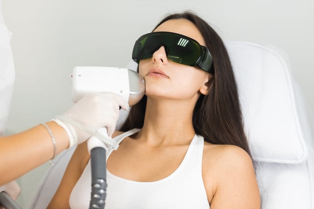 extra small area laser hair removal